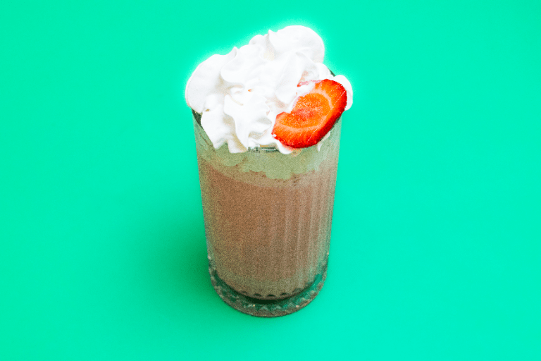 Strawberry milkshake