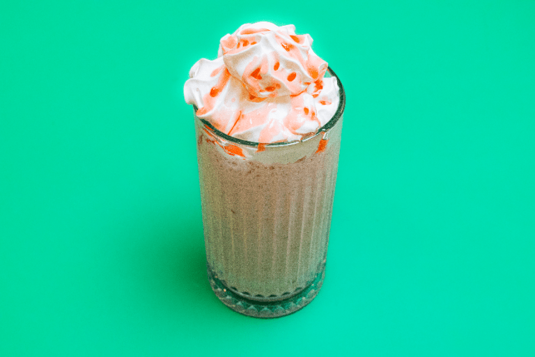 Forest fruit milkshake