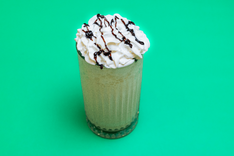 Caramel milkshake